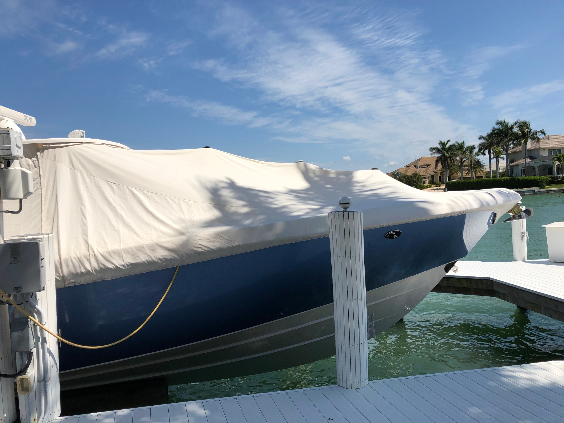 Mooring covers for boats from Naples Canvas