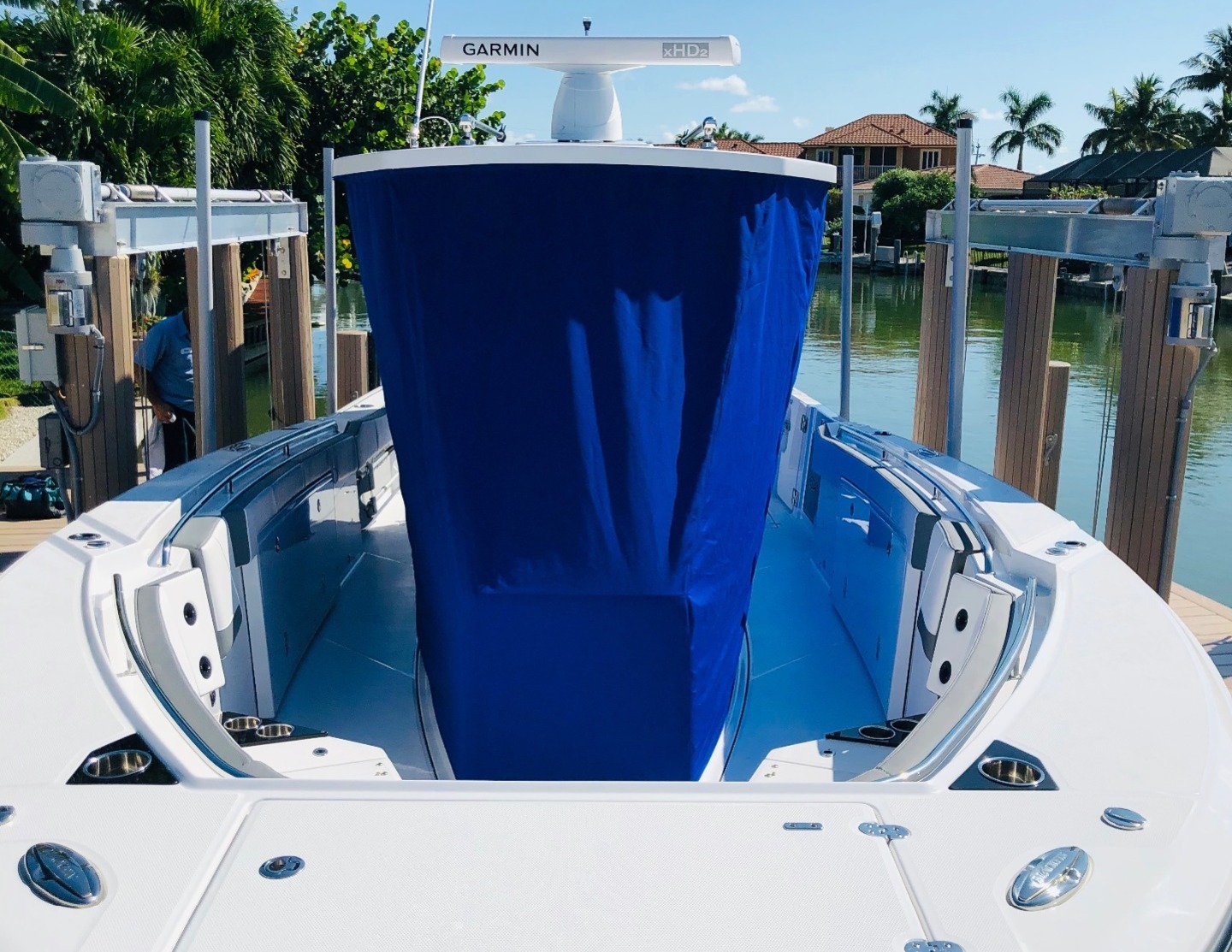 Canvas Console Covers for Boats from Naples Canvas