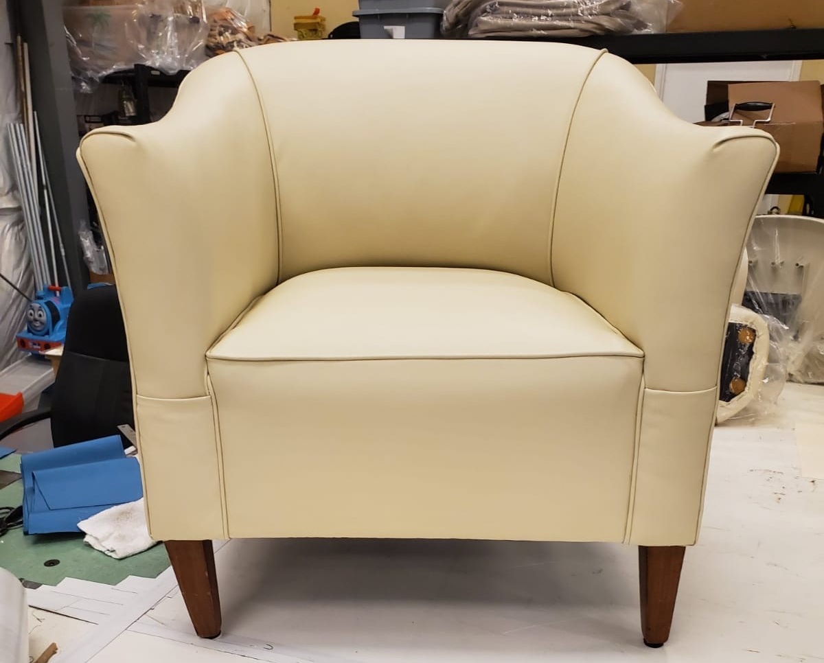 Chair covers and re upholstering from Naples Canvas and Upholstery from Naples Canvas and Upholstering