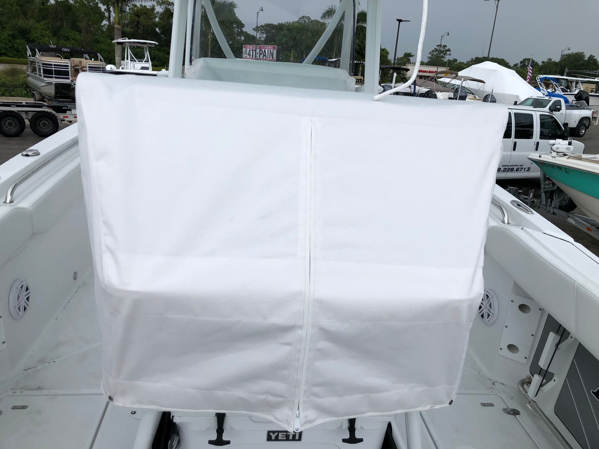 Canvas Console Covers for Boats from Naples Canvas