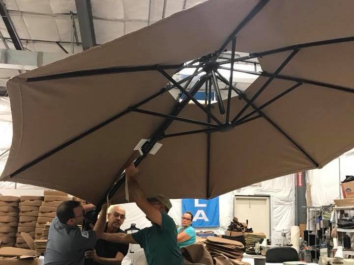 Umbrellas from Naples Canvas and Upholstery